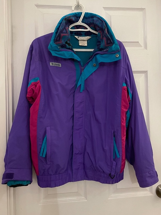 Columbia Jackets & Blazers - 3-in-1 Youth XL/ Women's XS, Purple Columbia Bugaboo Bomber Jacket